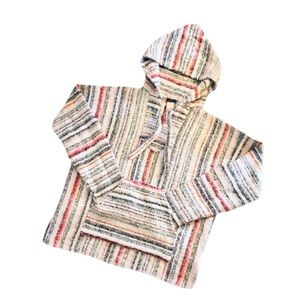 🐚EVC🐚 Vintage Earthbound Trading Co. Striped Baja Hoodie